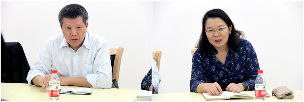 蒙德红和王秀民发言