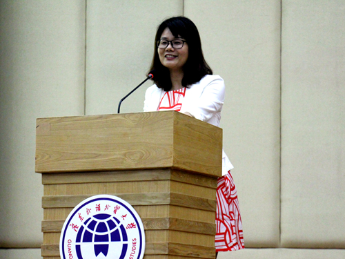 车小真诚挚祝福满天星广外分社