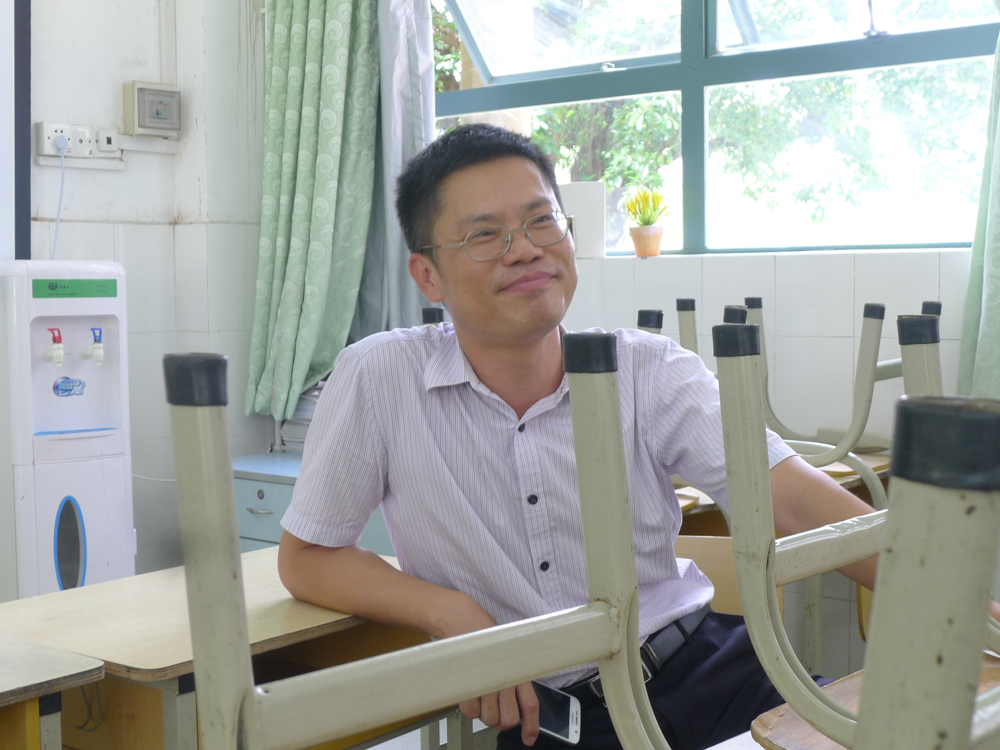 林校长亲切叮嘱