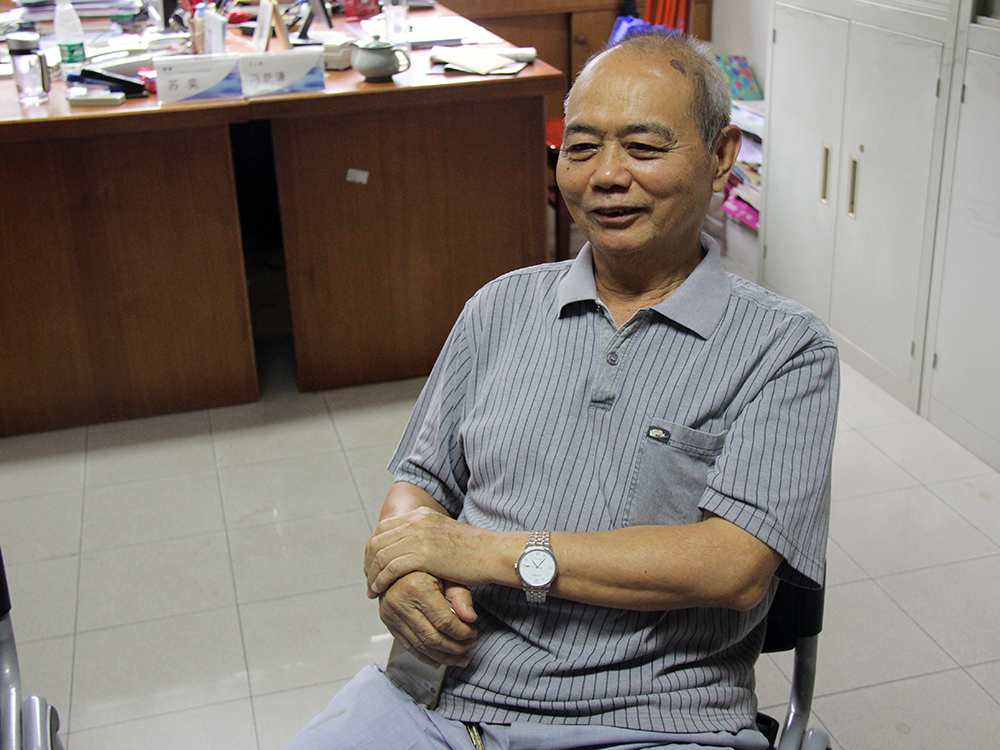 到冯益谦老师办公室拜会